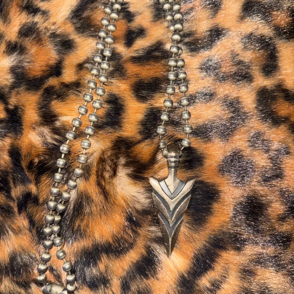 Vintage Bico Arrowhead Pendant